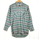 【Men's M グリーン系】 Taras Boulba ( タラスブルバ ) ライト ウール ロングスリーブ シャツ Light Wool Long Slee...