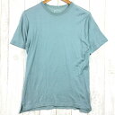 【Unisex L グリーン系】 Yamatomichi ( 山と道 ) 100% メリノ ライト クルーネック Tシャツ 100% Merino Light ...