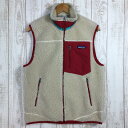 【Men's S アイボリー系】 Patagonia ( パタゴニア ) クラシック レトロx ベスト Classic Retro-X Vest フリース 23047 International Men's NAT Natural フリース ベスト トップス ウェア(4)