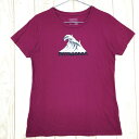 【Women's S パープル系】 Patagonia ( パタゴニア ) ウィメンズ ウェーブ オーガニックコットン Tシャツ 39120 Internati...
