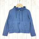 【Unisex M ブルー系】 Kavu ( カブー ) ストレッチ コットン スウェット フルジップ パーカー Unisex コットン フーディ インナー シ...
