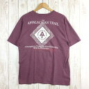 【Men's M パープル系】 アパラチアン トレイル Appalachian Trail At 希少なアウトドアtシャツ International Men'...