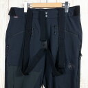 【Men's 50 ブラック系】 Mammut ( マムート ) ベースジャンプ ソフトシェル ツーリング パンツ Base Jump So Touring P...