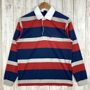 【Men's S ネイビー系】 Montbell ( モンベル ) Wic.ラガーシャツ ロングスリーブ ラグビーシャツ 1104395 Asian Men's...