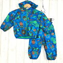 【Boy's 2T ブルー系】 Patagonia ( パタゴニア ) ベビー リバーシブル パフボール ジャケット & パンツ 上下セット インサレーション ...