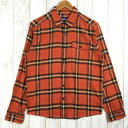 【Men's S オレンジ系】 Patagonia ( パタゴニア ) ロングスリーブ ライトウェイト フィヨルド フランネル シャツ Long Sleeve ...