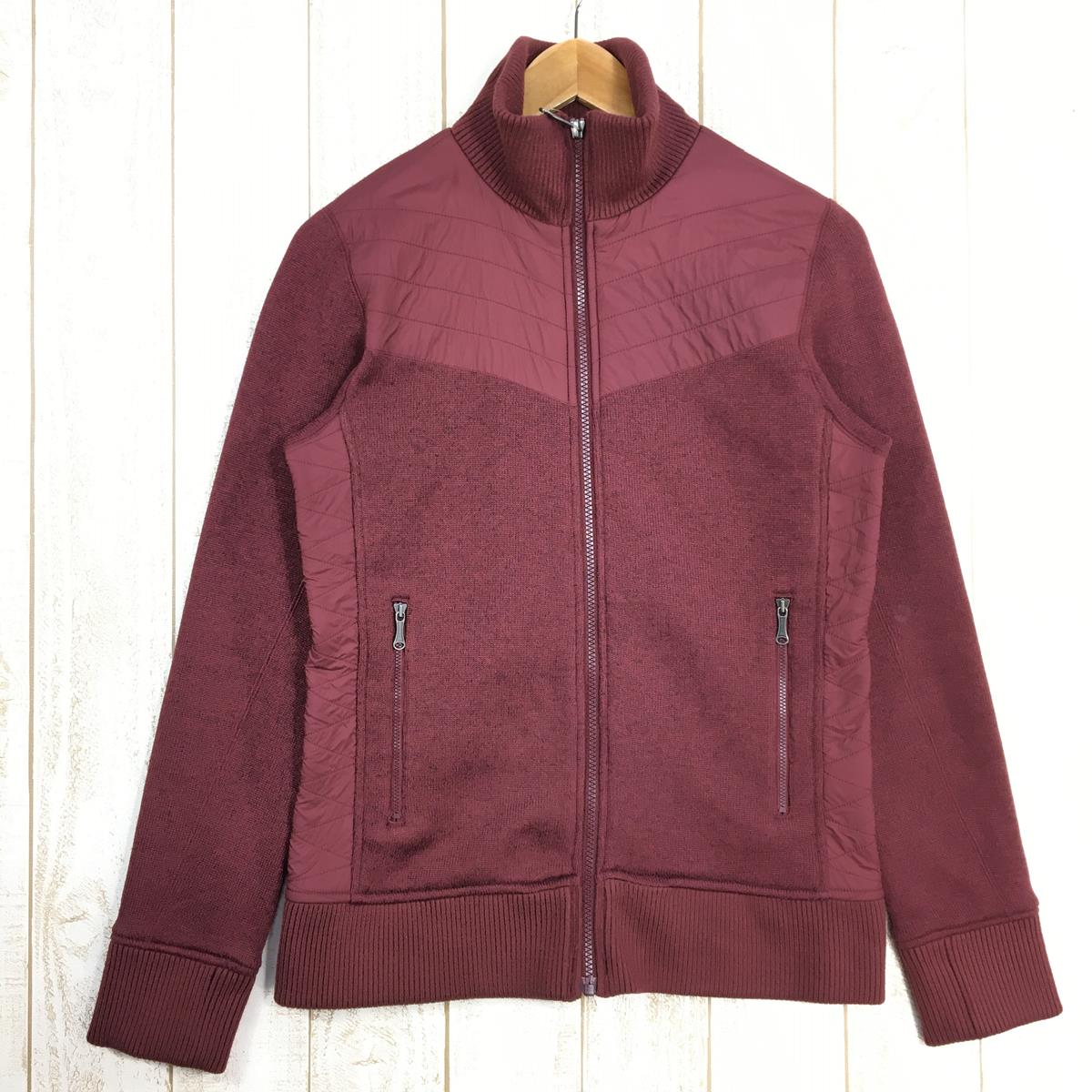 樂天商城 - 【Women's M レッド系】 Marmot ( マーモット ) セーター フリース ジャケット Sweater Fleece Jacket ニット調 International Women's Bordeaux フリース アウター ジャケット トップス ウェア