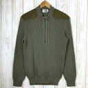 【Men's XL ブラウン系】 The North Face ( ザ・ノースフェイス ) スウェードパッチ ウール セーター Suede-Patched Wo...
