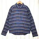 【Men's M ネイビー系】 Patagonia ( パタゴニア ) ロングスリーブ ライトウェイト フィヨルド フランネル シャツ Long Sleeve ...