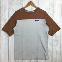【Men's XS ブラウン系】 Patagonia ( パタゴニア ) コットン イン コンバージョン ティー Cotton In Conversion Te...