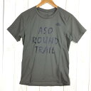 【Men's S ブラウン系】 The North Face ( ザ・ノースフェイス ) × 阿蘇ラウンドトレイル トレイルランニング大会 限定tシャツ 速乾 ...