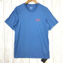【Men's XS ブルー系】 Arcteryx ( アークテリクス ) アーク マルチバード ロゴ ショートスリーブ Arc Multibird Logo S...