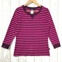 【Women's S ピンク系】 Patagonia ( パタゴニア ) ロングスリーブ センダー ストライプ トップ Long-Sleeved Sender ...