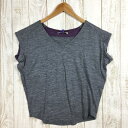 【Women's XS グレー系】 Ibex ( アイベックス ) メリノウール カットソー Tシャツ トップス アメリカ製 International Wom...