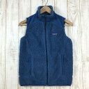 【Women's S ブルー系】 Patagonia ( パタゴニア ) レトロ エックス ベスト Retro-X Vest フリース 防風 生産終了モデル 入...