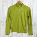 【Women's XS イエロー系】 Millet ( ミレー ) クータイ ウール ジップ ロングスリーブ Kuhtai Wool Zip Ls シャツ MI...