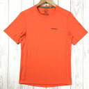 【Men's XS オレンジ系】 Patagonia ( パタゴニア ) ショートスリーブ フォアランナー シャツ Short Sleeve Fore Runn...