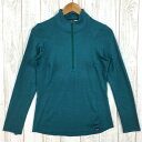 【Women's S グリーン系】 Patagonia ( パタゴニア ) メリノ サーマルウェイト ジップネック Merino Tw Zip-Neck ロング...