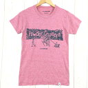 【Unisex 1 レッド系】 And Wander ( アンドワンダー ) パウダー クルーザー Tシャツ AW43-JT067 Unisex コットン ショ...