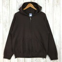 【Men's M ブラウン系】 Rmo Rocky Mountain Outfitters フルジップ スウェット フーディ パーカー コットン/ポリ 50/5...