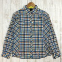 【Women's S ブルー系】 Millet ( ミレー ) Ld クイックドライ ボネット ロングスリーブ シャツ Ld Qd Bonette Check ...