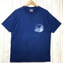 【Men's XS ネイビー系】 Hanes ヘインズ Lake Tahoe スーベニア Tシャツ 50/50 コットンポリ ビンテージ 希少なアウトドアTシャ...