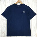 【Men's M ネイビー系】 The North Face ( ザ・ノースフェイス ) ショートスリーブ スクエア ナイトビュー Tシャツ Short Sle...