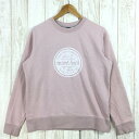 【Men's M ピンク系】 Montbell ( モンベル ) サークルロゴ プリント スウェット クルー トレーナー 2104645 Asian Men's...