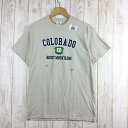 【Men's M ベージュ系】 ロッキーマウンテン コロラド 希少なアウトドアtシャツ 生産終了モデル International Men's コットン ショー...