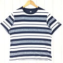 【Men's M ネイビー系】 Helly Hansen ( ヘリーハンセン ) ショートスリーブマルチボーダービーチティー HE31849 Asian Men...