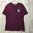 【Men's M パープル系】 Moon Climbing ( ムーン クライミング ) コットン ポリ クイックドライ Tシャツ International ...