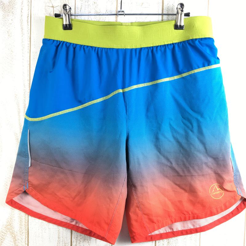 【Men's S ブルー系】 La Sportiva ( ラ・スポルティバ ) メダル ショーツ Medal Short ランニングショーツ J98 Men's 化繊 ショーツ ショートパンツ ボトムス ウェア