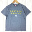 【Men's S グレー系】 Edit Design And Supply Ed&S Farther Faster Tシャツ Men's 化繊 ショートスリーブ...