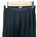 【Men's M ブラック系】 Icebreaker ( アイスブレーカー ) 200 オアシス レギンス Oasis Leggin メリノウール IX2019...