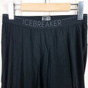 【Men's M ブラック系】 Icebreaker ( アイスブレーカー ) メリノ 200 オアシス サーマル レギンス Merino 200 Oasis ...