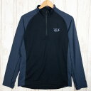 【Men's S ブラック系】 Mountain Hardwear ( マウンテンハードウェア ) バターマン ハーフジップ Butterman 1/2 Zip...