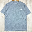 【Men's M グレー系】 The North Face ( ザ・ノースフェイス ) ショートスリーブ ヌプシ ティー S/S Nuptse Tee ポリエス...