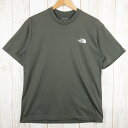 【Men's M グリーン系】 The North Face ( ザ・ノースフェイス ) ショートスリーブ ヌプシ ティー S/S Nuptse Tee ポリエ...