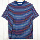 【Men's M ネイビー系】 Icebreaker ( アイスブレーカー ) 150 ショートスリーブ ポケット クルー ストライプ 150 Short Sl...