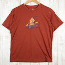 【Men's S オレンジ系】 Millet ( ミレー ) アドベンチャー ハウス Tシャツ Adventure House TShirt ポリエステル MI...
