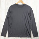 【Men's L グレー系】 Ridge Mountain Gear ( リッジマウンテンギア ) メリノ ベーシック ティー ロングスリーブ Merino B...