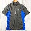 【Men's M グレー系】 Finetrack ( ファイントラック ) ドラウト エアジップ T Drought Air Zip T ベースレイヤー シャツ...
