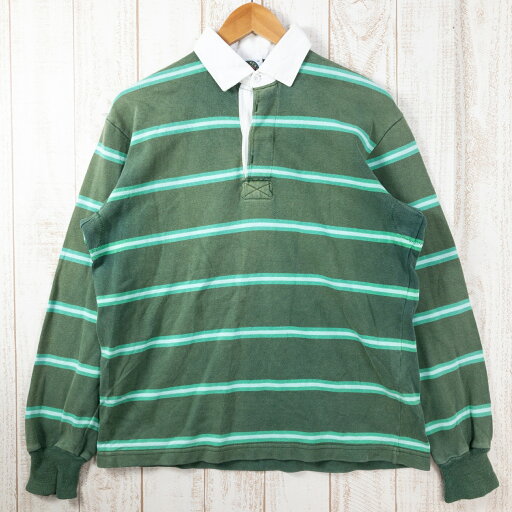 【Men's M グリーン系】 Barbarian ( バーバリアン ) ラグビーシャツ ラガーシャツ レギュラーカラー カナダ製 コットン ウェア トップス インナー シャツ ロングスリーブシャツ z00050141 ロングスリーブシャツ インナー シャツ トッ 【Men's M グリーン系】 Barbarian ( バーバリアン ) ラグビーシャツ ラガーシャツ レギュラーカラー カナダ製 コットン ウェア トップス インナー シャツ ロングスリーブシャツ z00050141 ロングスリーブシャツ インナー シャツ トッ