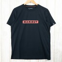 【Men's M ブラック系】 Mammut ( マムート ) キューディー ロゴ プリント Tシャツ アジアンフィット QD Logo Print T-Shi...