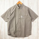 【Men's XL ブラウン系】 Ridge Mountain Gear ( リッジマウンテンギア ) ベーシック ショートスリーブ シャツ Basic Sho...