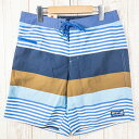 【Men's 30 ブルー系】 Patagonia ( パタゴニア ) ウェーブ フェアラー ボード ショーツ 19インチ ナイロン 86623 Interna...