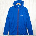 【Men's L ブルー系】 Montbell ( モンベル ) クール パーカ ポリエステル 1114235 Asian Men's 化繊 フーディ インナー...