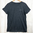 【Men's S グレー系】 Houdini ( フーディニ ) ショートスリーブ ウール シャツ Short Sleeve Wool Shirt メリノウール...