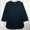 【Unisex L ネイビー系】 Atelier Blue Bottle ( アトリエブルーボトル ) 8分丈 ハイカーズ Tシャツ 8sleeve Hiker...