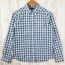【Women's M ネイビー系】 Marmot ( マーモット ) キューディー ブロック チェック ロングスリーブ シャツ QD Blick Check L...